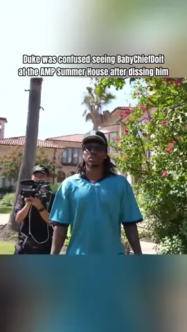 A post by @realadinfinesserplug on TikTok caption: Nah duke was actually confused seeing him here 😭 #dukedennis #babychiefdoit #fyp 