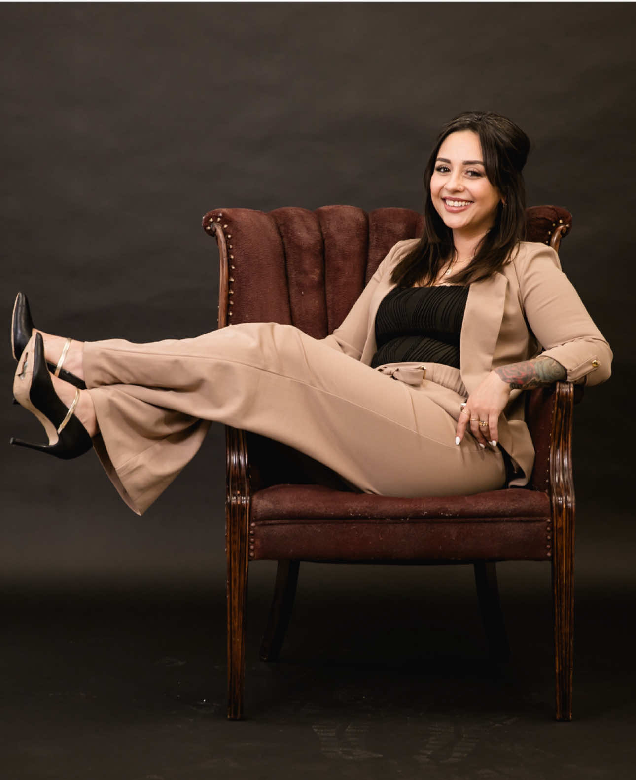 A post by @thegoodeve0420 on TikTok caption: Been so busy watering my grass 💚 #paralegal #headshots #fyp #legallybrunette #foryou 