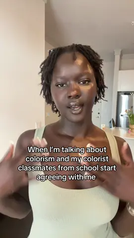 A post by @missslado on TikTok caption: The switch up was crazyyyy. The north remembers!   #fyp #colorism 