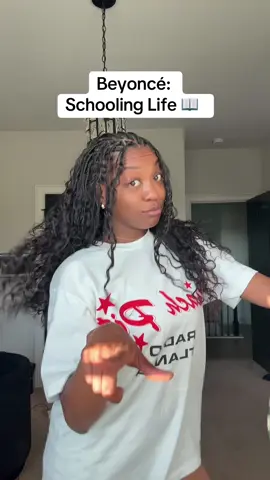 A post by @kimberlycherrell on TikTok caption: Who else lovessss Schooling Life by Beyonce??? 💕💕💕 #beyonce #lipsynс #schoolinglife 
