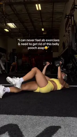 A post by @maiahenryfit on TikTok caption: Try everyday deep core exercises to get rid of pooch 🔗 in bio • #FullBodyWorkout #PilatesForWomen #DumbbellWorkout #StrongGirls #PilatesStrength #HomeWorkoutForHer #TotalBodyBurn             