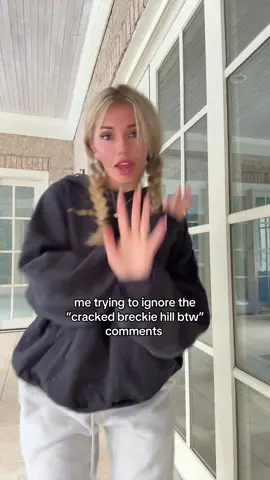 A post by @breckiehill on TikTok caption: Be for real😭
