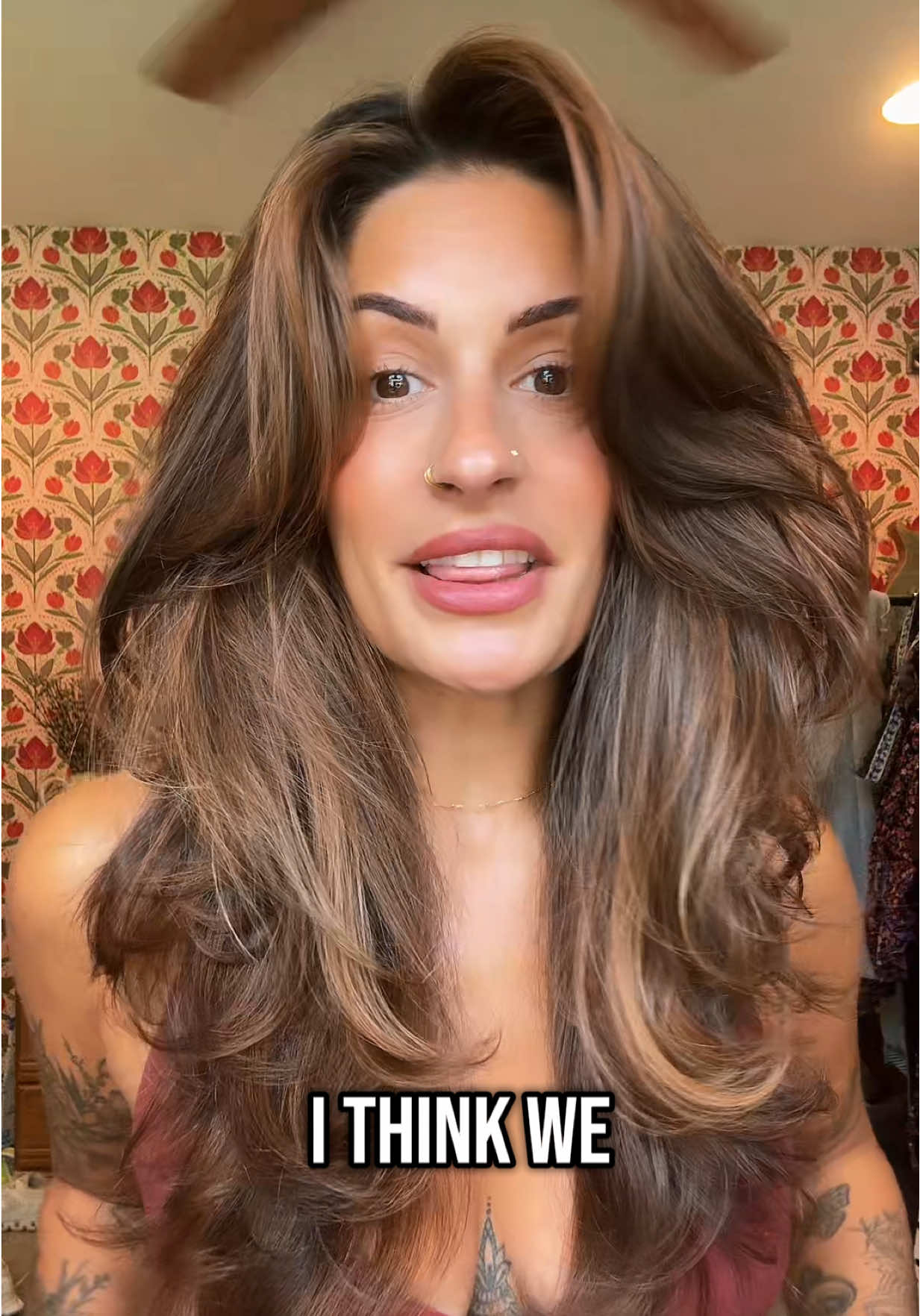 A post by @madeandtaylored on TikTok caption: i forced him to stay locked in his office and said I’m getting him a new gf #hairtok #reactionvids #colorchange #madeandtaylored 