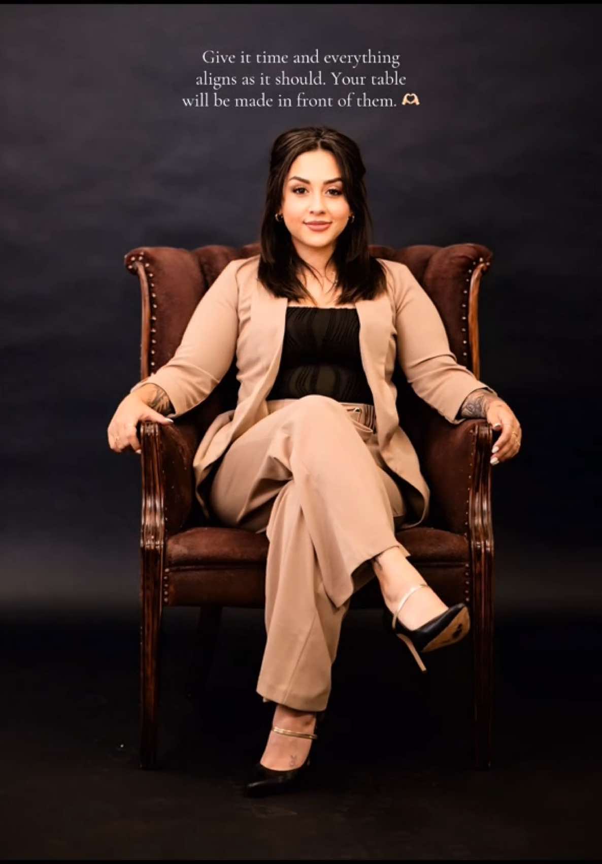 A post by @thegoodeve0420 on TikTok caption: Aligned and protected babe ✨ Ps. I have the best photographer who also the bestest friend!  #fyp #paralegalsoftiktok #foryou #headshots #sneakpeak 