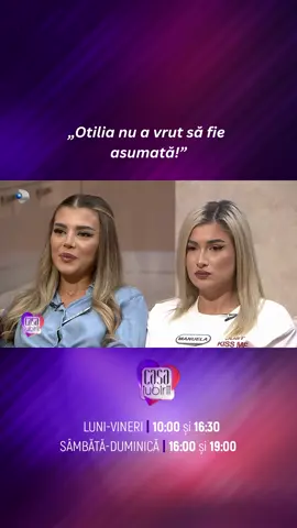 A post by @casaiubirii.kanaldro on TikTok caption: Otilia simțea de ceva timp că Răzvan nu ar fi genul ei, însă nu a vrut să îl rănească. 💔 Ce părere aveți?  #casaiubirii #kanaldromania #showbiz
