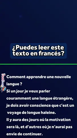 A post by @ohlalafrances on TikTok caption: ¿Puedes leer este texto en francés? #aprenderfrances #apprendrelefrançais #learnfrench #aprenderfrancés 