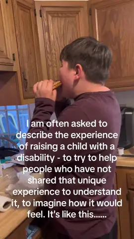A post by @autism_mom_life on TikTok caption: This is the closest thing I can think of to describe how it feels #autismmomlife #autism #autismawareness #autismacceptance #autismoftiktok #autismmom 