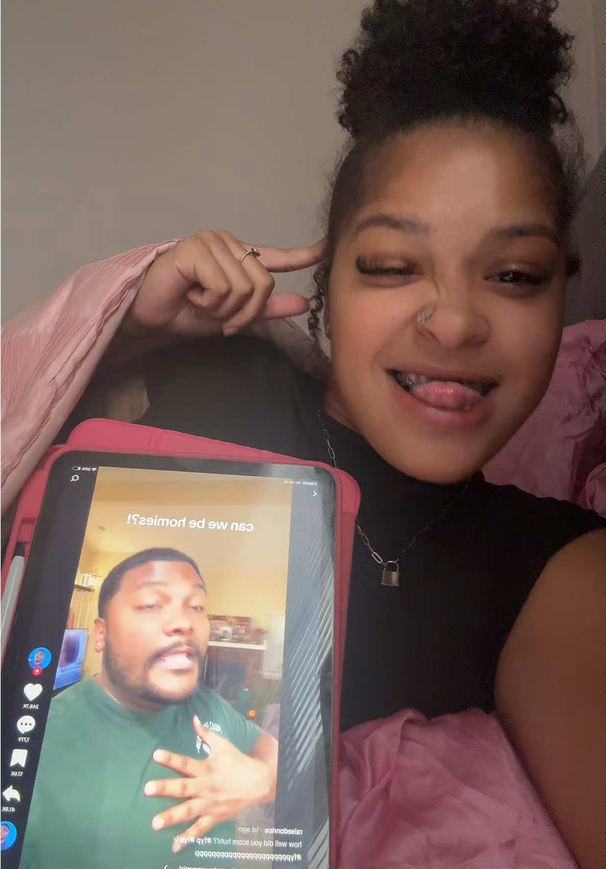 A post by @6ixpigs on TikTok caption: this was actually very fun😂 #dariashe #6ixpigs #fypシ 