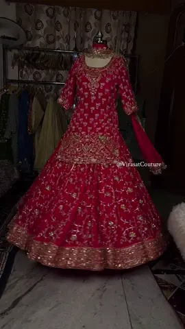 A post by @virasatcouture on TikTok caption: Plz do Booking🛍️ on our official WhatsApp no. +918699412386. Link available in Bio 🗨️ .  . #VirasatCouture #KhandaniBoutique  #VirasatCouture2.0  #Paranda_Boutique  #boutiqueSuit   #punjabi_suits_boutique #punjabisuits  #punjabisuit  #SuitLovers #canadaboutique #punjabiweddinglehenga #punjabidesignersuit #weddinglehenga #bramptonwedding  #usapunjabiwedding #punjabiweddingsuits #weddingsalwarsuit #bridemaidsdress  #sisterengagement .