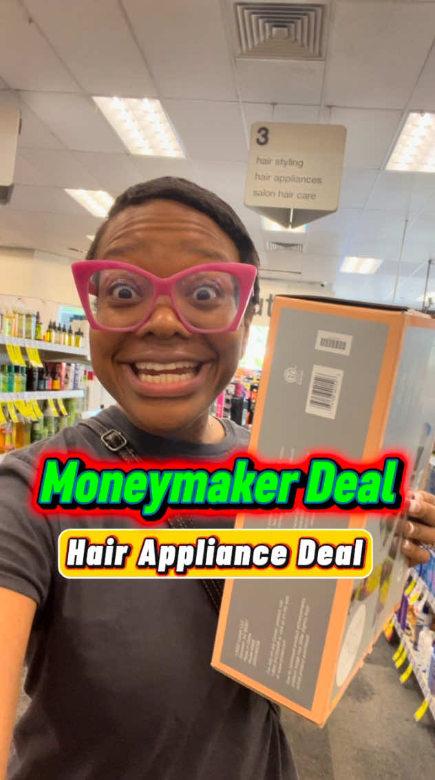 A post by @heyimdee_ on TikTok caption: Cheap hair appliance deal at CVS this week 7/13-7/19 to help you save big! 👉New to Rakuten? Iink in bi0 for $30 new user bonus! #cvscouponing #cvsdeals #rakuten #savingmoneyhack  #hairappliances #cvsfreebies #onlinedeals   