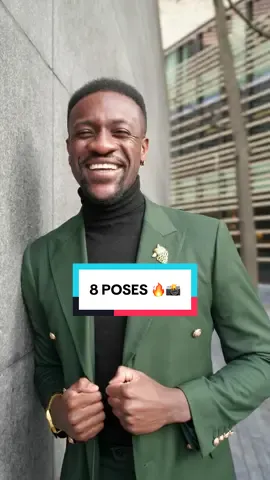 A post by @mr.dasante on TikTok caption: 8 Poses 📸 #posesformen #poses #poseideas #fashion #TikTokFashion 