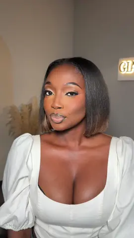 A post by @glamzbyjas on TikTok caption: I Lovee Olandira’s Makeup😍 I was inspired and wanted to recreate it with my techniques💕 Crazy how when I finished my model ended up favoring Chelly⭐️  Let me know what yall think👀😌 #glamzbyjas #greensboromakeupartist #makeupartist #LoveIsland #olandria #nicolandria 