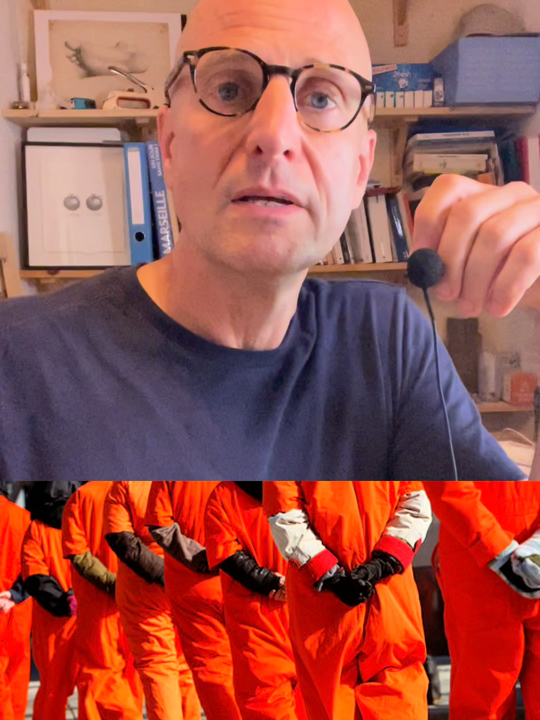 A post by @benji_raconte on TikTok caption: Guantanamo, prison USA