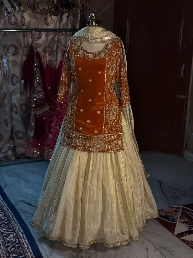 A post by @virasatcouture on TikTok caption: Plz do Booking🛍️ on our official WhatsApp no. +918699412386. Link available in Bio 🗨️ .  . #VirasatCouture #KhandaniBoutique  #VirasatCouture2.0  #Paranda_Boutique  #boutiqueSuit   #punjabi_suits_boutique #punjabisuits  #punjabisuit  #SuitLovers #canadaboutique #punjabiweddinglehenga #punjabidesignersuit #weddinglehenga #bramptonwedding  #usapunjabiwedding #punjabiweddingsuits #weddingsalwarsuit #bridemaidsdress  #sisterengagement .