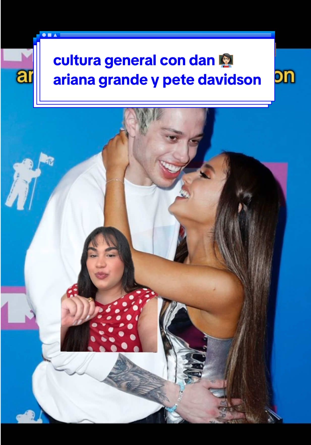 A post by @lizziemcwhore on TikTok caption: hoy hablamos de ariana y pete 💗👩🏻‍🏫 #culturageneralcondan 