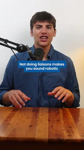 A post by @frenchteachercarlito on TikTok caption: 🇫🇷 Liaisons done right = fluent. Liaisons done wrong = funny 😅 ✨ Practice makes it musical → link in bio 🎁 #FrenchPronunciationTips #ElegantFrench #LiaisonsFrançaises #SpeakFrenchNaturally #FrenchWithCarlito #FrancophileJourney #FrenchGrammarWithStyle #LearnFrenchClearly