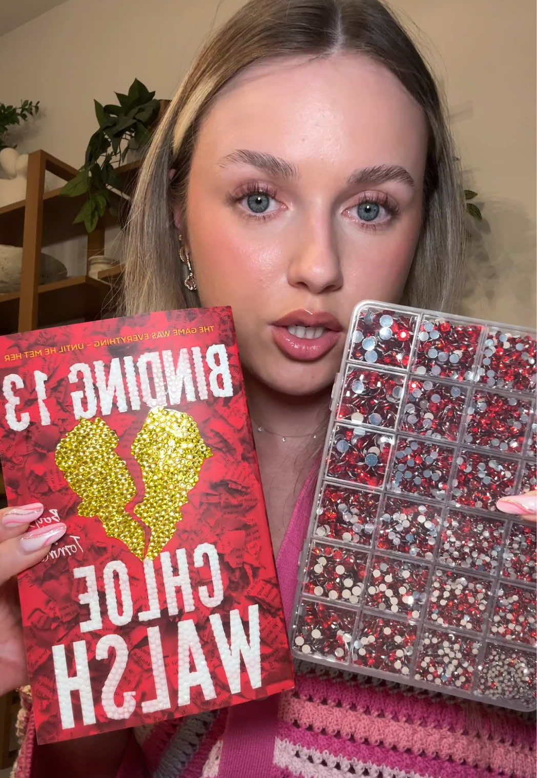 A post by @yannareads on TikTok caption: This one will indeed find its forever home on @larry shelf 🥰 #BookTok #books #keeping13 #keeping13 #boysoftommen #bedazzledbooks 
