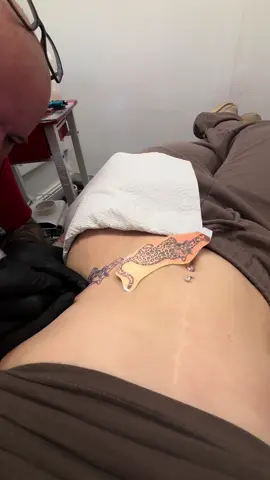 A post by @kaydonnelly2 on TikTok caption: come get inked with me 💉❤️‍🔥🙂‍↕️#fypage #fyp #foryou #fy 