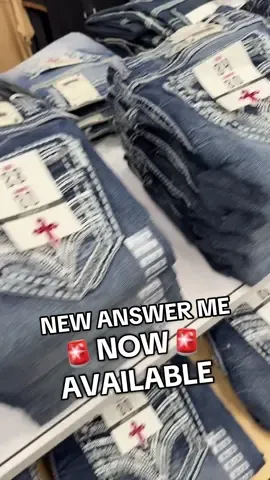 A post by @amigosproshop on TikTok caption: NEW DROP‼️ GET THEM BEFORE THEY’RE GONE💯  #newdrop #newarrivals #jeans #stretchyjeans #answerme 