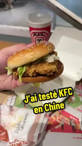 A post by @seizemay on TikTok caption: J’ai testé KFC en Chine ! 🐔 #degustation #testfood #kfc #fastfood 