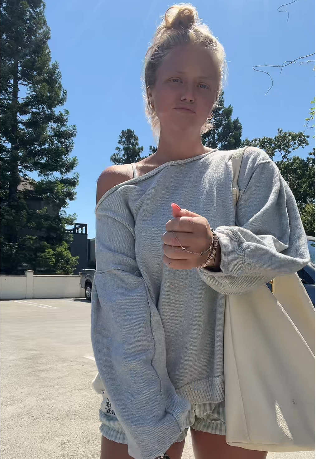 A post by @justembaswrld on TikTok caption: coffee run fit #OOTD #comfycasual #fashion #fyp #coffee 