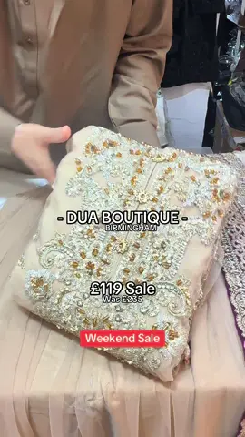 A post by @duaboutiqueuk on TikTok caption: #duaboutique MaShaAllah 😍 #foryou #viral #trending #look #popular #video #hope #goviral #tiktok #designer #fy #pakistani #ladypoolroad #birmingham #foryoupage #fy #fypシ #fyp 