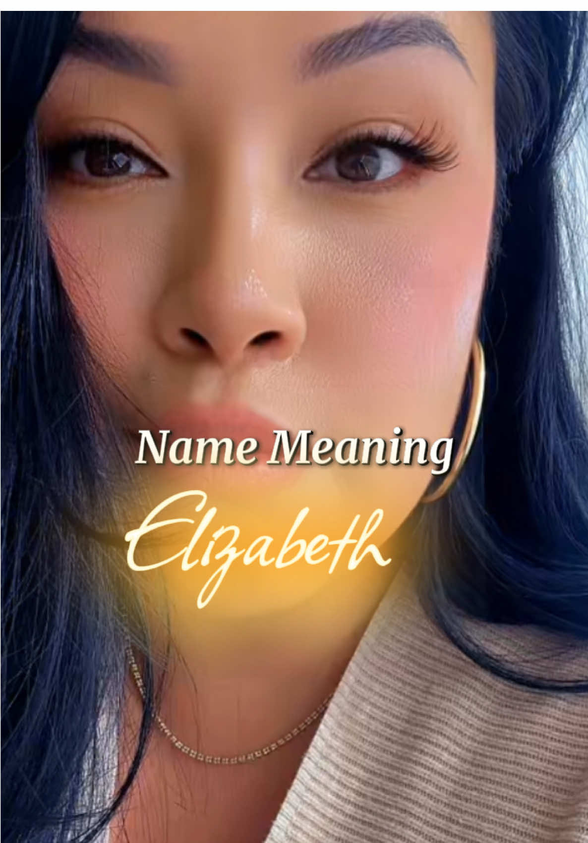 A post by @liz_da_bizz_88 on TikTok caption: Living my life as La favorite de Dios 🫶🏼💕 #elizabeth #name #godsfavorite 