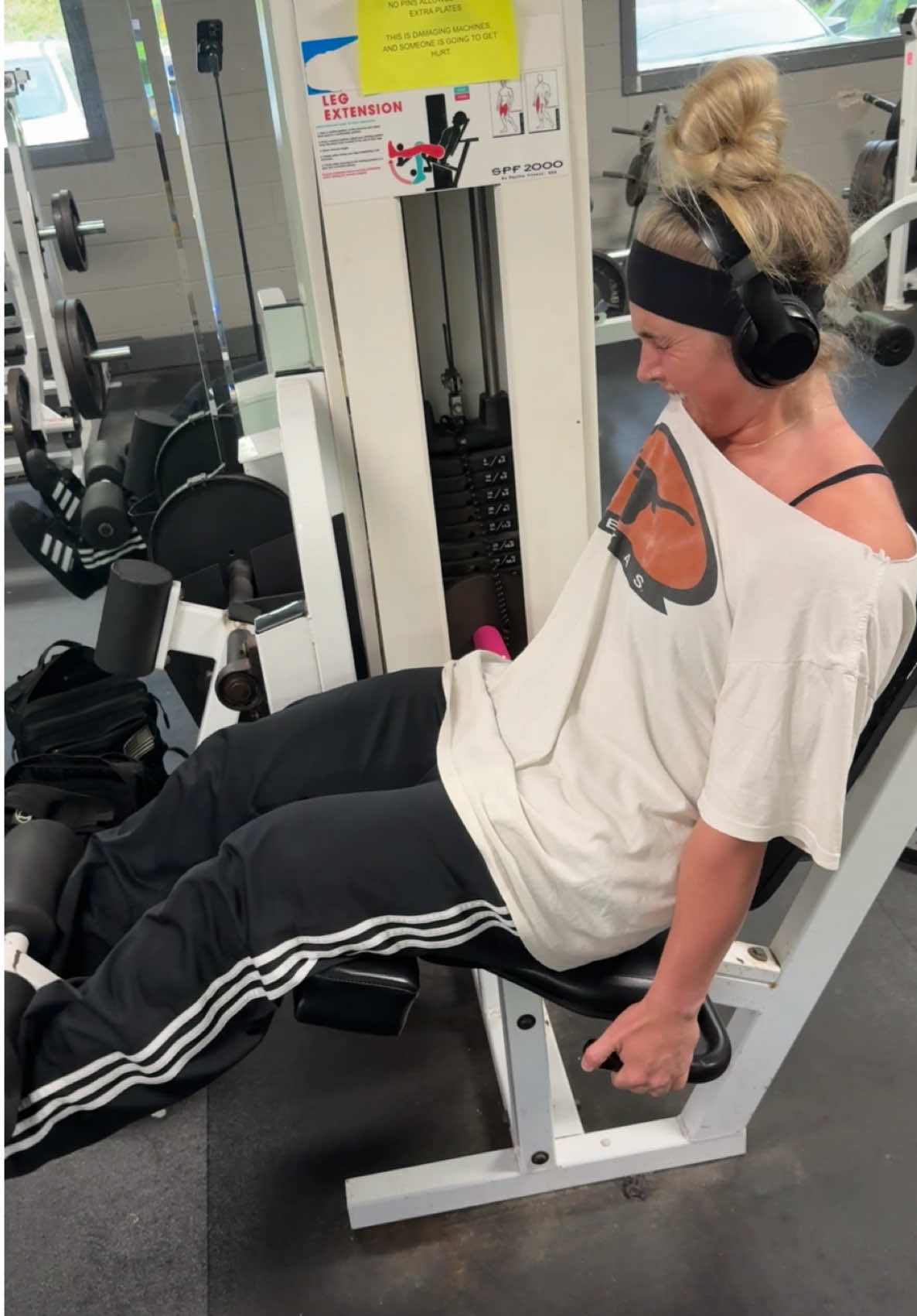 A post by @kyliegaskell on TikTok caption: @Gympin UK use “KYLIE” #upperlower #fyp #gym 