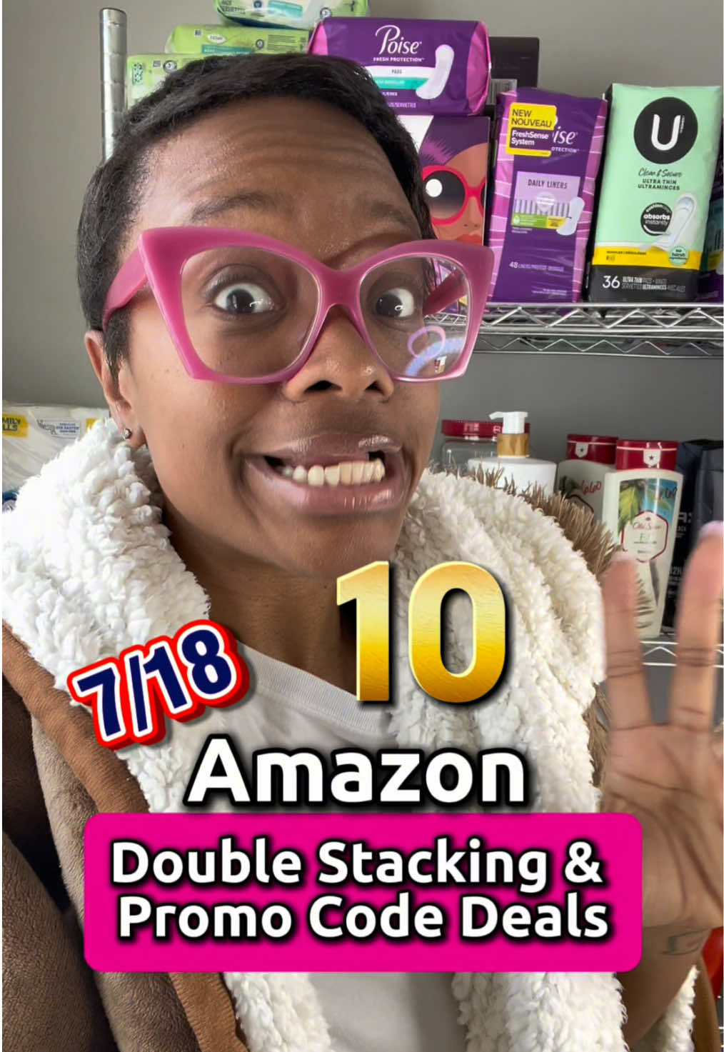 A post by @heyimdee_ on TikTok caption: 10 Amazon deals to help you save BIG! 👉Iink in bi0 for deals & codes! #amazondeals #promocodes  #onlinedeals #amazondealstoday #savemoneyhack #giftideas #amazondealstoday   