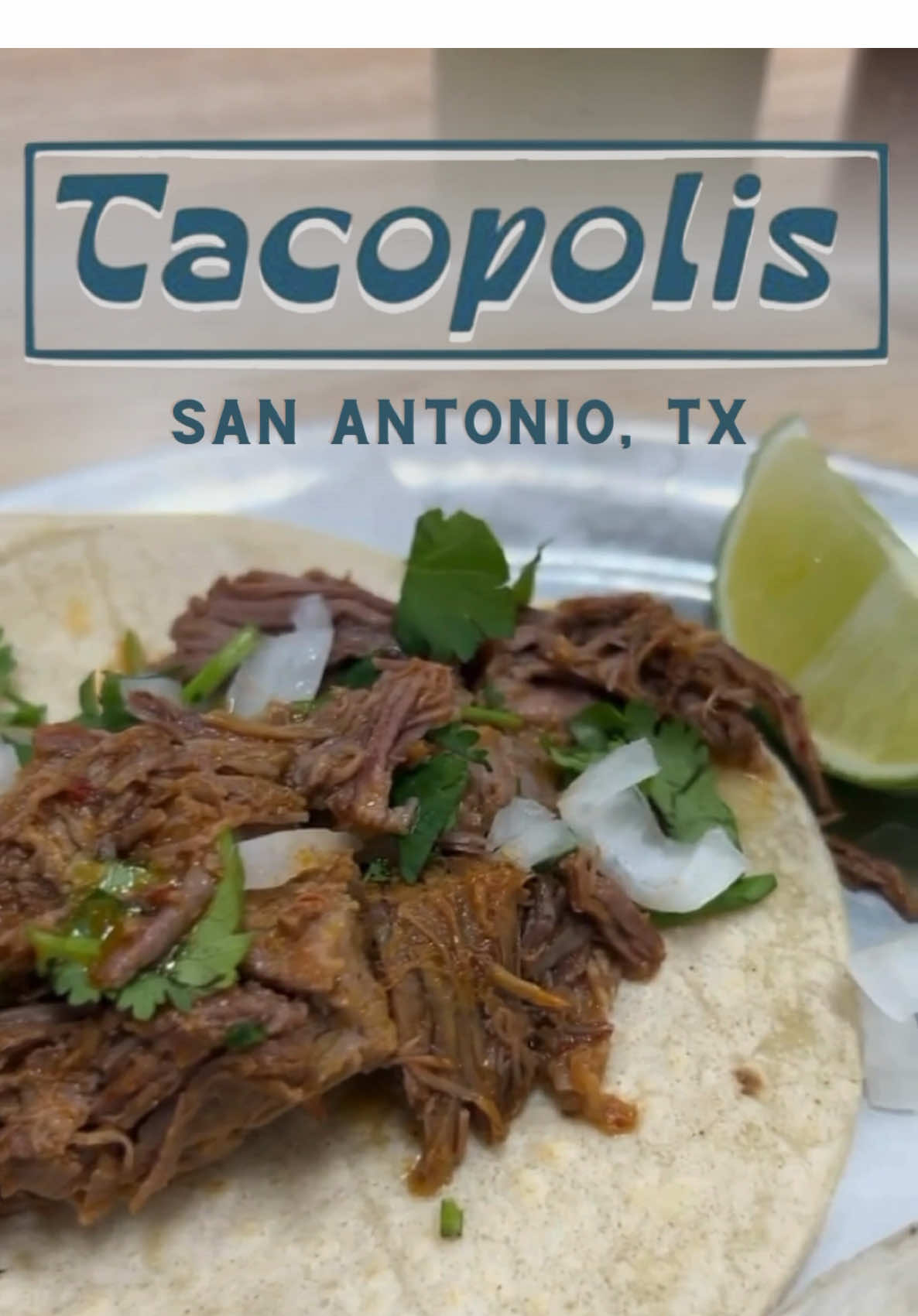 A post by @mysanantonio on TikTok caption: 😋Here’s WASSUP: A James Beard-recognized chef just cooked up a new taqueria concept here in San Antonio. Open in the Deco District, Tacopolis is a full service restaurant serving up quesadillas, carnitas, barbacoa, alambres and so many tacos 🌮 Chef Alex Paredes helped launch Tacopolis, a Mexico City-inspired taqueria concept that emerged after a group of investors from San Antonio, El Paso and Mexico reached out to the chef with a business proposition. Hungry for more? Hit the link in bio for the full Tacopolis story 🔗 ✍🏼: Polly Anna Rocha, MySA 📸: Polly Anna Rocha, MySA