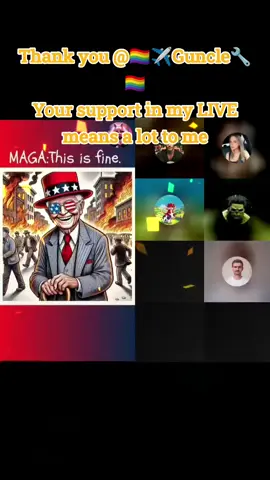 A post by @thepamham on TikTok caption: 🏳️‍🌈✈️Guncle🔧🏳️‍🌈, thank you for the incredible support in my LIVE! I will keep creating better LIVE content! @🏳️‍🌈✈️Guncle🔧🏳️‍🌈 #tiktoklive #livehighlights #livegift #spectacularshow 
