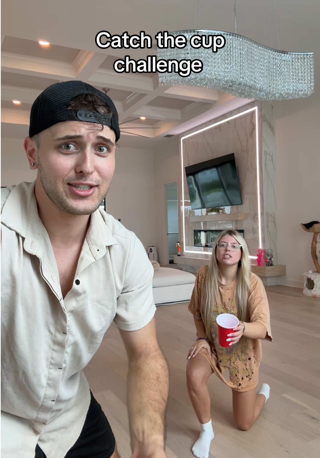 A post by @mariahandbill on TikTok caption: How is he so good at this 😅 IG: Mariahandbill 