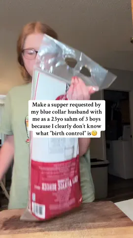 A post by @thebramleyfamily__main on TikTok caption: Wait guys… seriously what is it??🤨 also featuring the singular fly who is testing ME😑 Hamburgers + chips👏🏻 #sahmsoftiktok #momof3boys #whatareyourlittleshavingforsupper #makesupperwithme #suppertime 