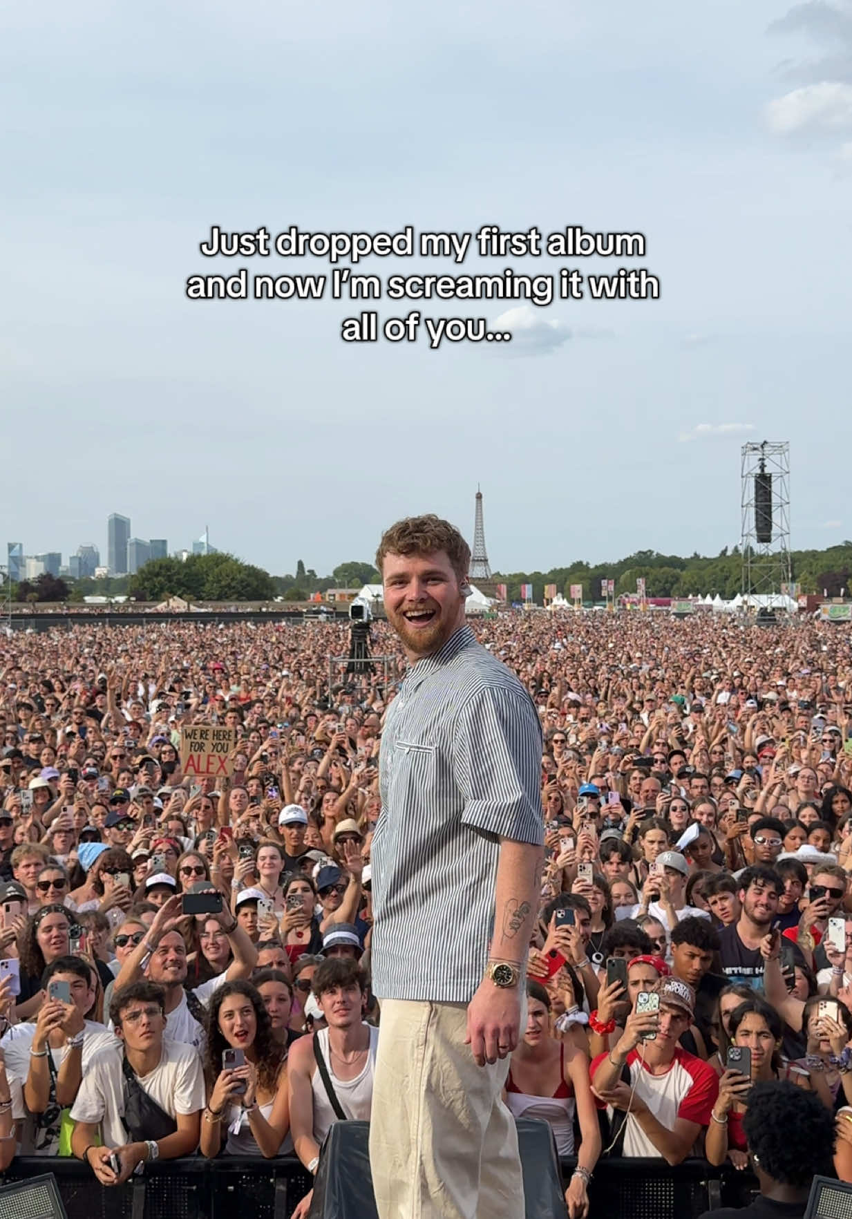 A post by @alexwarren on TikTok caption: Thank you for letting me live this amazing life. 