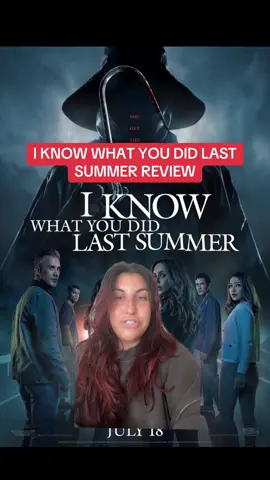 A post by @horror_chronicles on TikTok caption: #horror #horrortok #horrorcommunity #horrormovies #iknowwhatyoudidlastsummer #moviereview #horrorreview 