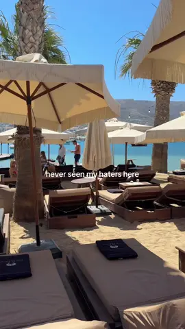 A post by @avbfit on TikTok caption: neverrr everrrrr 🇬🇷🧿 paros greece has my heart 🤍 10/10 recommend cabana beach club - the water is literally perfect here #paros #greece #beachclub #parosgreece #parosbeachclubs #vacation #traveltiktok #travel 