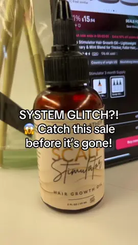 A post by @baskandlatherco on TikTok caption: We can’t believe it either! Hurry up before it changes back 🏃🏾‍♂️🚨‼️ #fyp #baskandlatherco #lengthretention #hairgrowth #hairgrowthoil #lengthcheck 