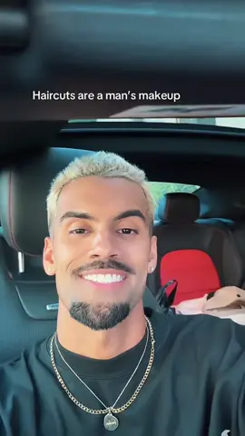 A post by @nate_wyatt on TikTok caption: Guys I need help.. do I keep the blonde hair or go back black?
