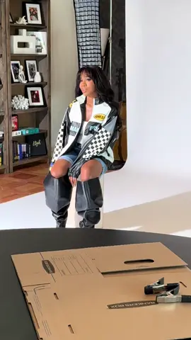 A post by @realsarahjakesroberts on TikTok caption: One of my favorite birthday gifts is the painting as the end of this video from @cyndiibee_. It makes me feel things. 🥹