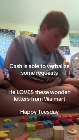A post by @autism_mom_life on TikTok caption: Love hearing him make verbal requests!! #autismmomlife #autism #autismacceptance #autismawareness #autismoftiktok 