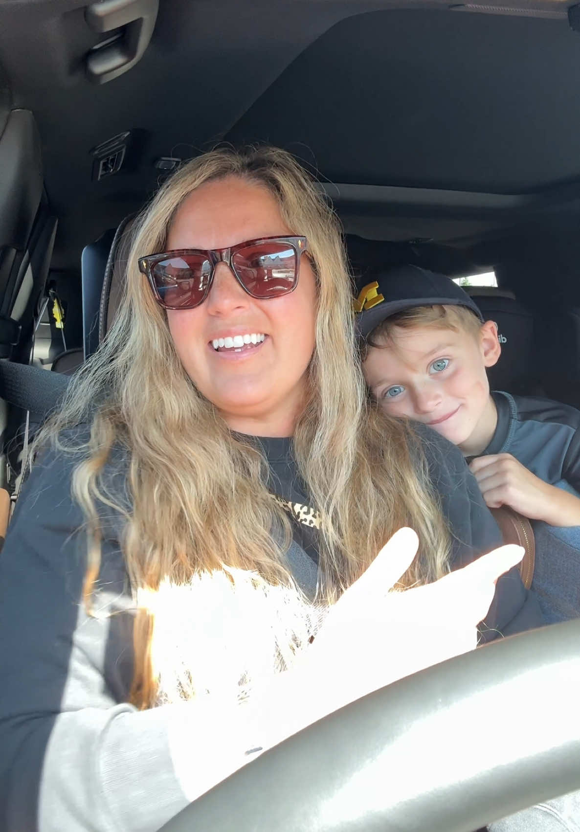 A post by @jkentrn on TikTok caption: Cheers to the next 10 days off 🥹 #workingmoms #singlemom #momlife #vacation #summer 