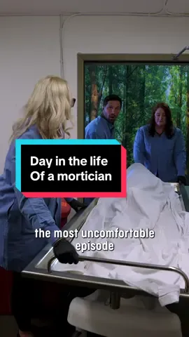 A post by @laurenthemortician on TikTok caption: 💀 Ever wondered what a mortician really does all day? We took @Gareth Leonard inside @Return Home Terramation for a behind-the-scenes look at human composting, embalming, and ghost stories 👻 #DayInTheLife #MorticianLife #ReturnHome #FuneralTok #LaurenTheMortician