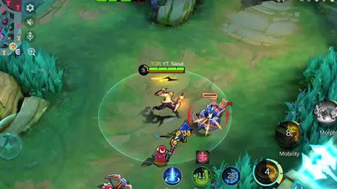 A post by @mobilelegendsphofficial on TikTok caption: Si Lukas na ang bahala sa lahat #MobileLegendsBangBang #PHCreators @realsacul