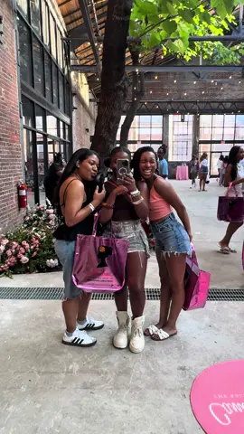 A post by @_alizej on TikTok caption: Not @Beauté Noir Fest x @Camille Rose invited ya girl to slide out the house 🤭🫶🏿💕 Mariah the Scientist MINI Concert Watchalong 🎤💙🥶 #beautenoirfest #mariahthescientist 