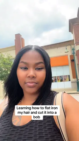 A post by @taylorbnice on TikTok caption: Replying to @Taylorbnice I could not find anybody to cut my hair into a bob next time I might have to go to a #barbershop #haircutfail  #fail #hair #tobecontinued 