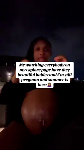 A post by @tinkaabellaaa_ on TikTok caption: The heat , the pains , the Braxton hicks , the sleepless nights it all worth it but lord knows I’m ready to see my beautiful baby girl🥺💕💕💕 #viral #fyptiktok #explore #fyppppppppppppppppppppppp #foryoupage #pregnancy 