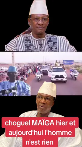 A post by @maliforce1 on TikTok caption: choguel MAÏGA d'hier et aujourd'hui vous de quoi 