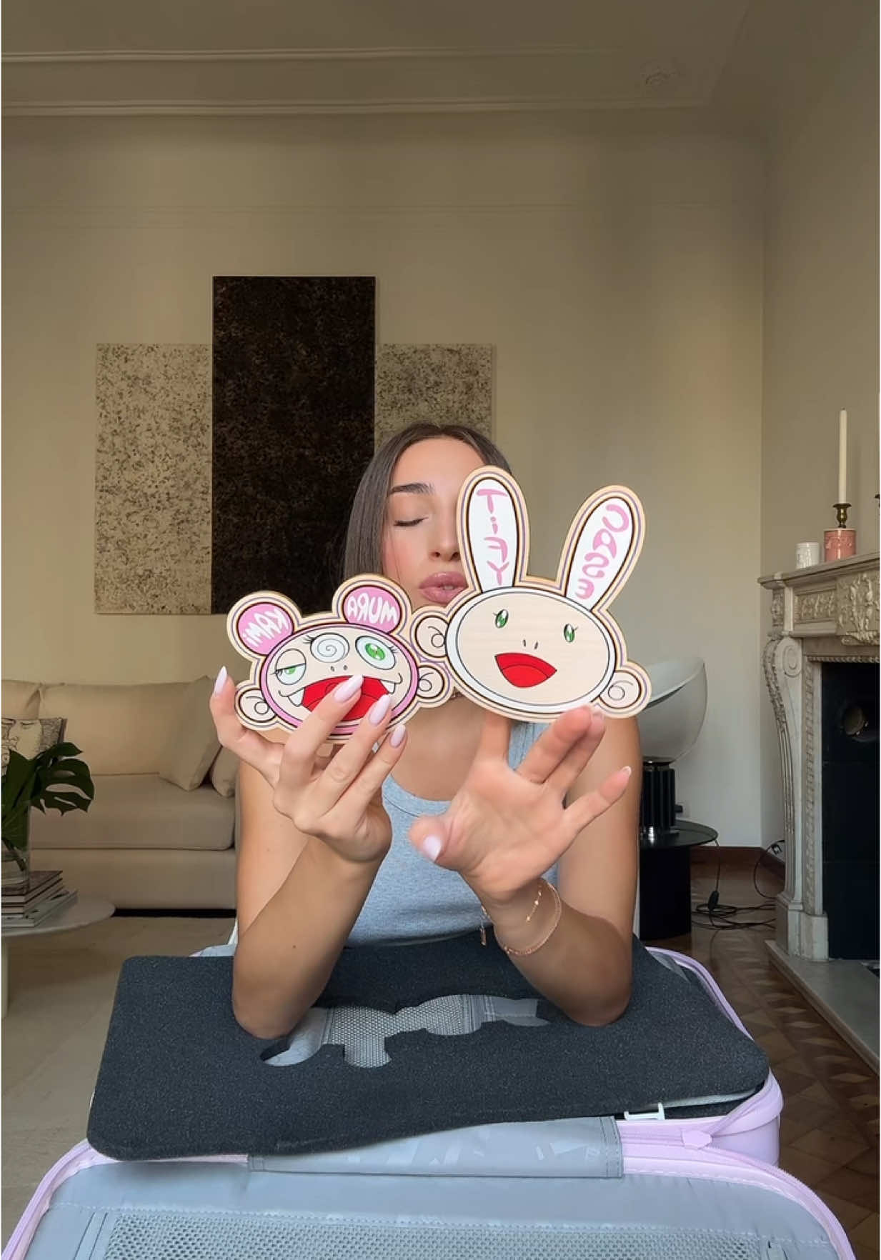 A post by @ginevramavilla on TikTok caption: @CASETiFY 🌸⭐️🤍