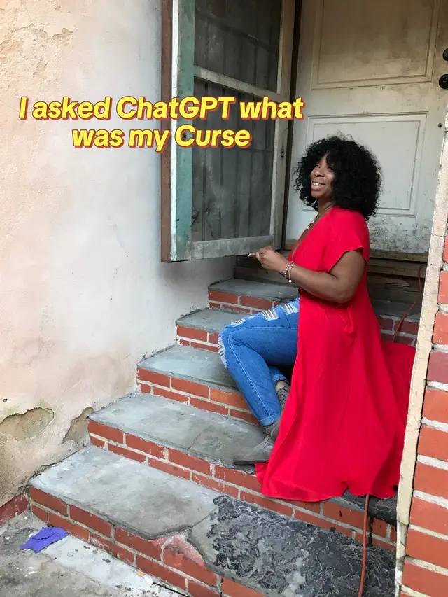 A post by @slaughterhousehair on TikTok caption: Wouldn’t call this a curse just need to organize me better 
