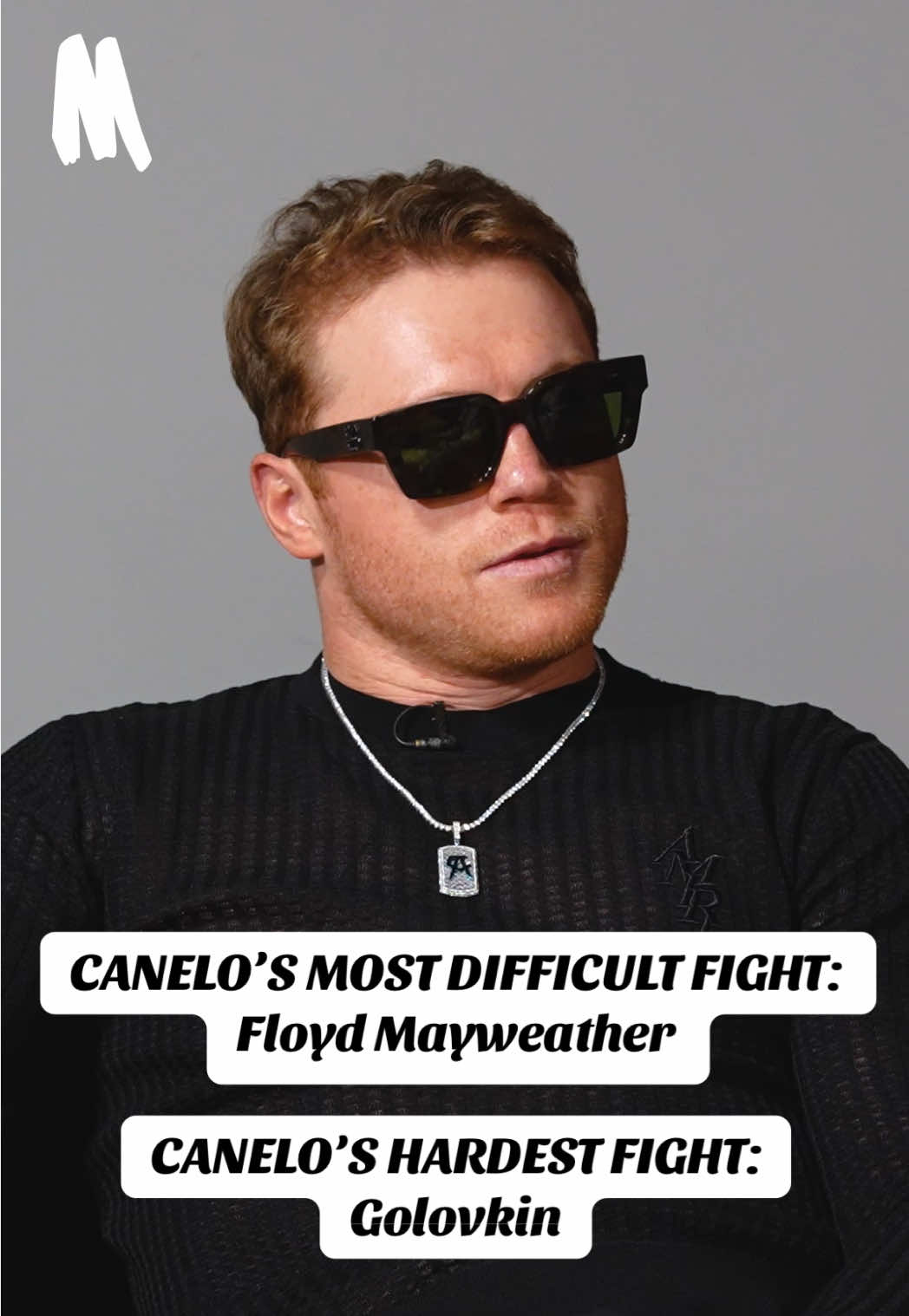 A post by @mworthofgame on TikTok caption: Canelo was asked who was his “toughest”opponent? 🥊